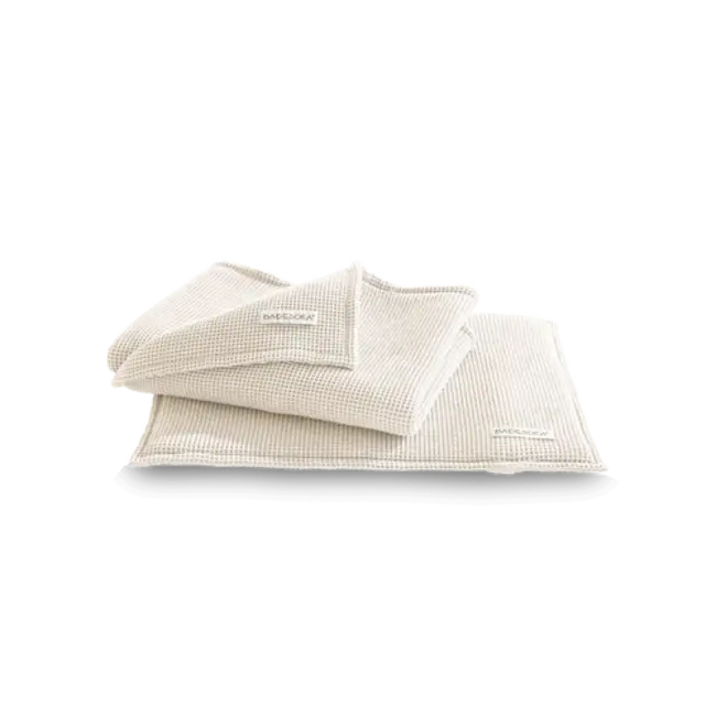 Saunasofa zitkussen met handdoek