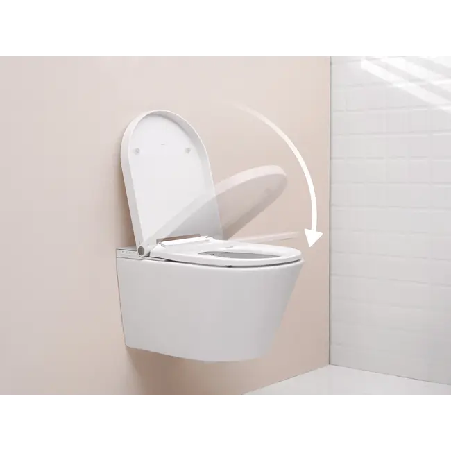 Clou Clever douchewc met turbo  flush 57x37 cm