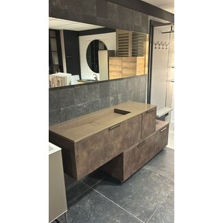 Badkamermeubelset kleur roest bruin