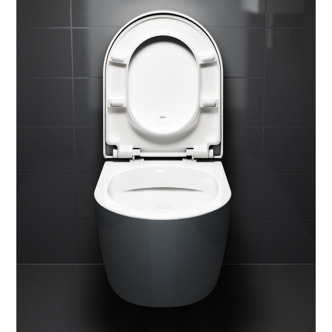 Clou New Hammock compact wandcloset zonder spoelrand 49x37 cm