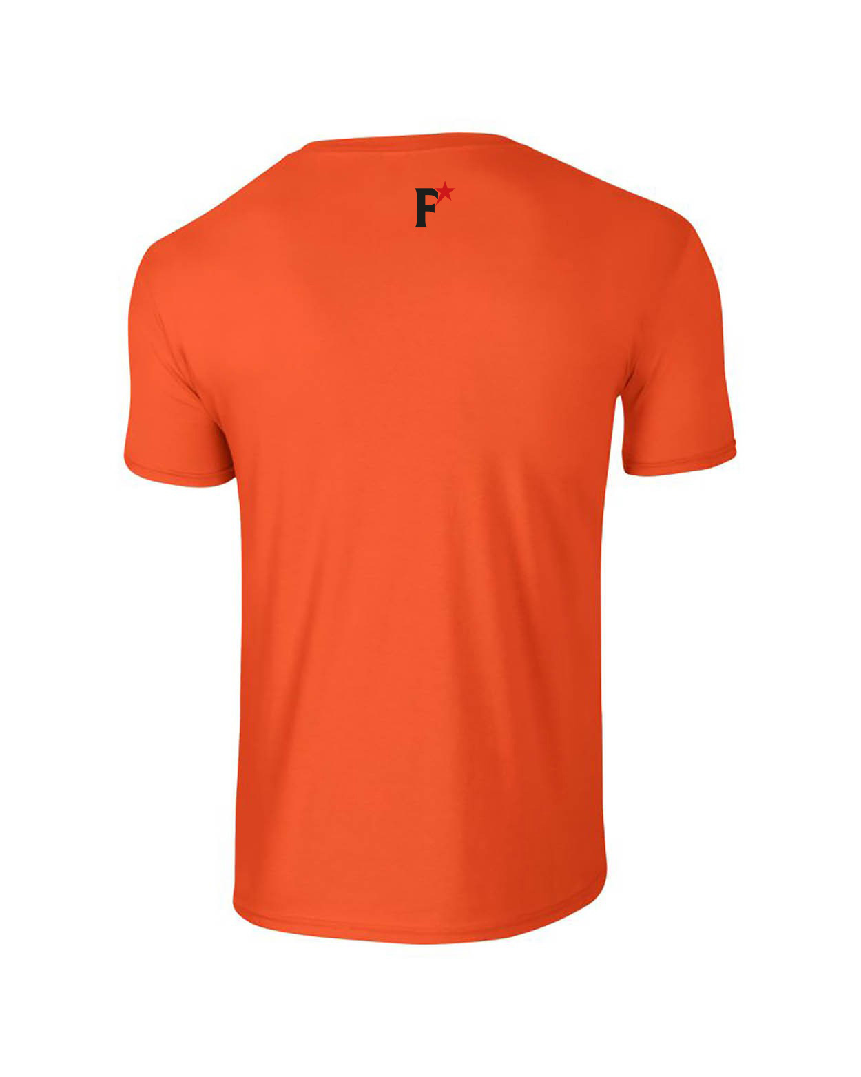 Orange Short Sleeve Fucovski T Shirt 