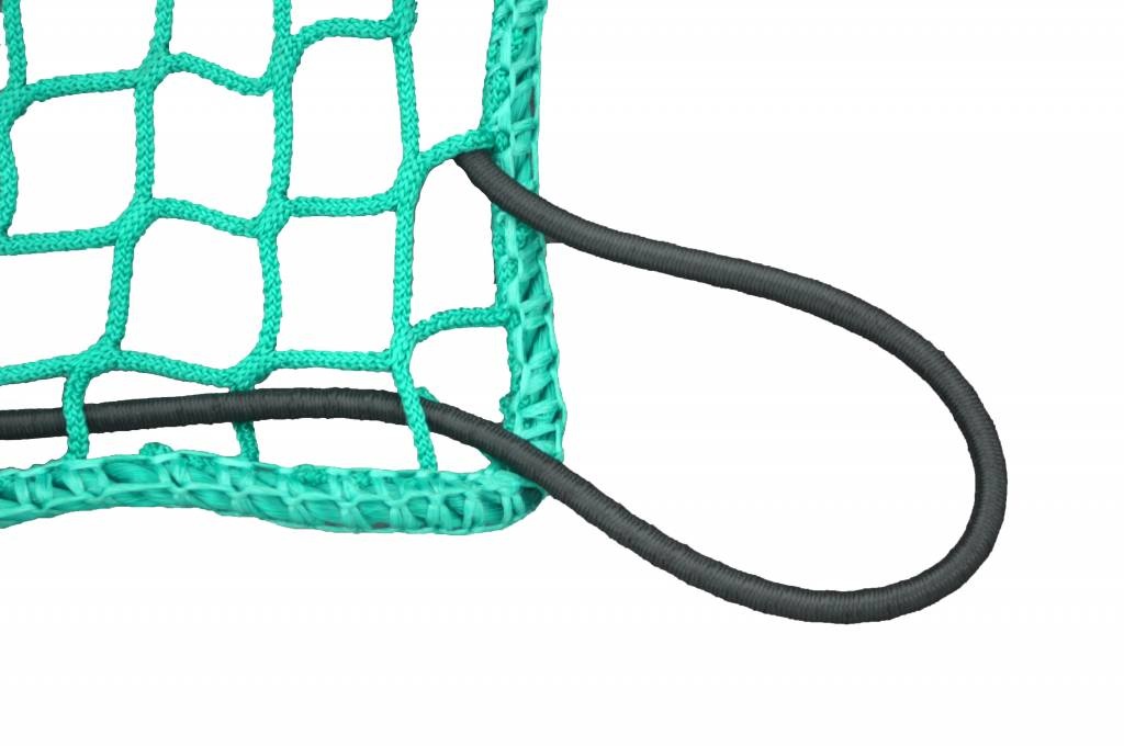 Premium maasnet - 670x250 cm - inclusief elastiek rondom - UV bestendig - net voor aanhanger