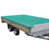 Premium maasnet - 500x350 cm - inclusief elastiek rondom - UV bestendig - net voor aanhanger