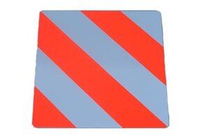 Uitstekende lading 42,3x42,3 cm - aluminium