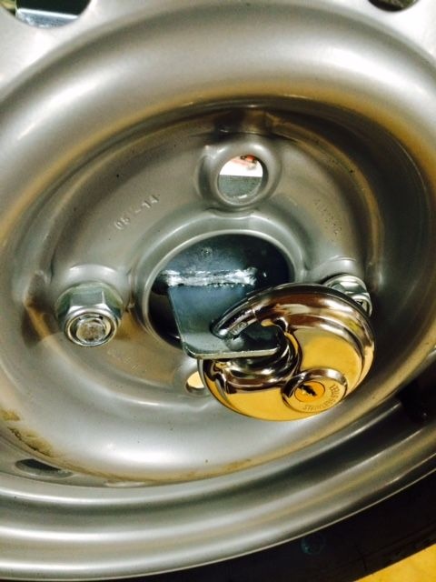 Reservewiel houder (premium)