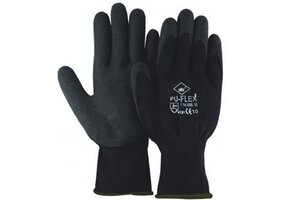 Set van 12 Griphandschoenen PU-flex met ventilerende rugzijde
