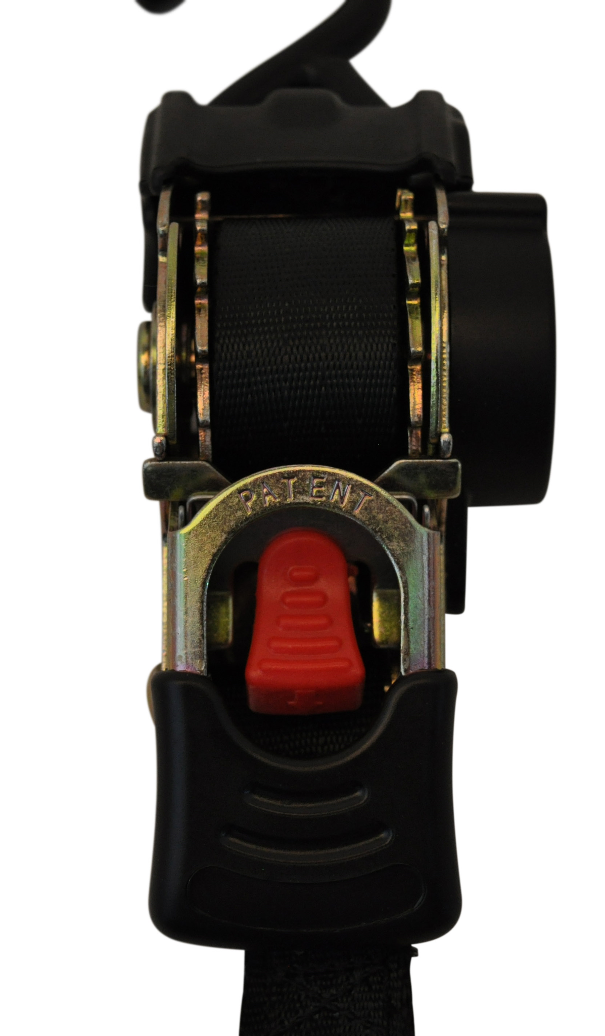 Automatisch oprollende spanband met twee S-haken 180x2,5 cm (300 kg)