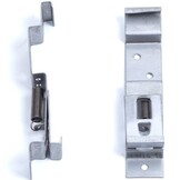 Kentekenplaat klemmen voor aanhangers en caravans - RVS (2 stuks)