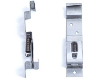 Kentekenplaathouders RVS (2 stuks)