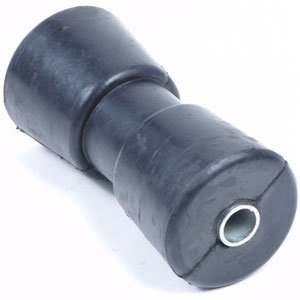 183x85 mm kielrol zwart 20 mm naafdiameter