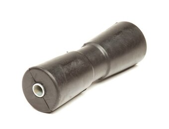 287x93 mm kielrol zwart 20 mm naafdiameter