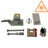 DoubleLock Type C Fixed Lock - SCM gekeurd onderbouw disselslot voor geremde koppelingen