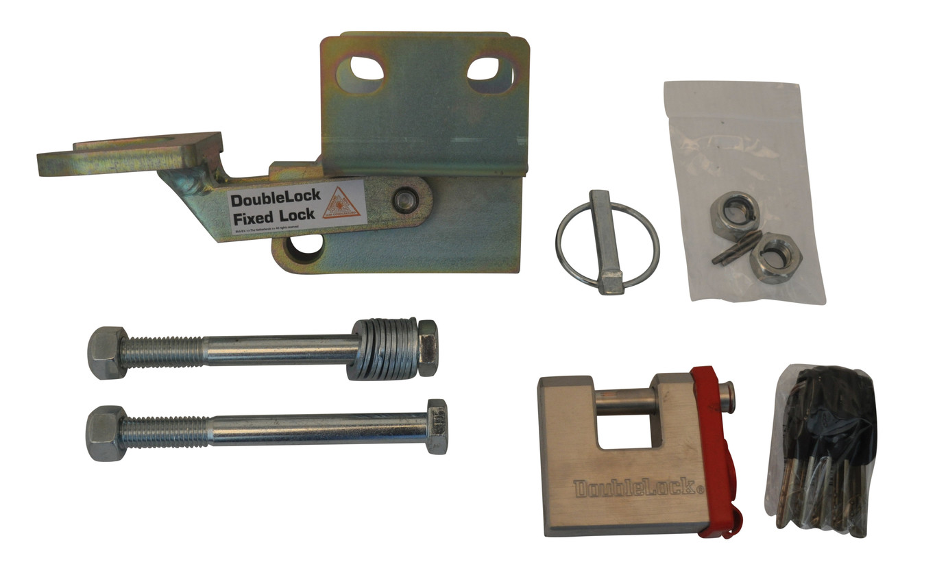 DoubleLock WAK35 Fixed Lock - SCM gekeurd onderbouw disselslot voor geremde koppelingen