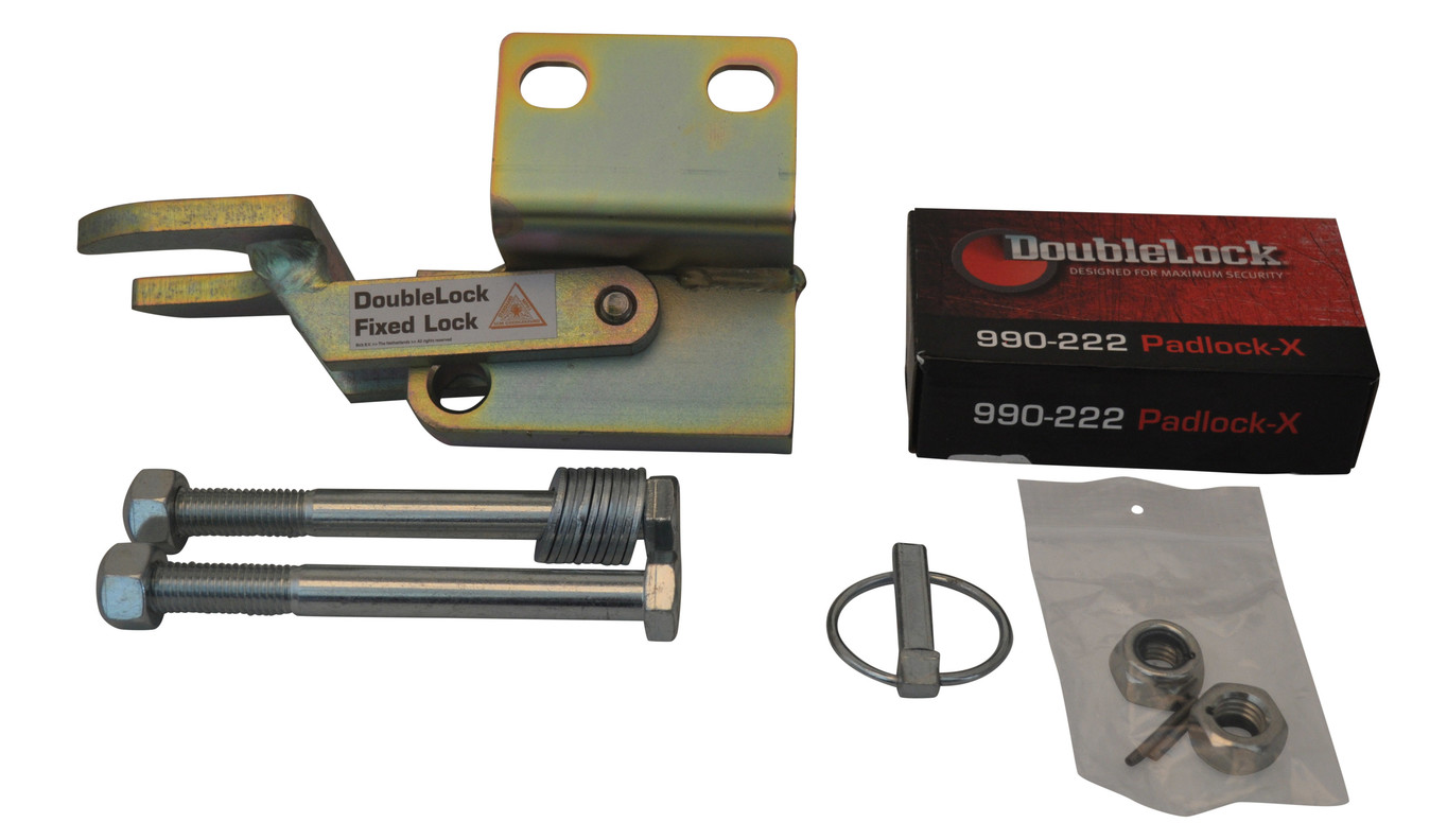 DoubleLock WAK35 Fixed Lock - SCM gekeurd onderbouw disselslot voor geremde koppelingen