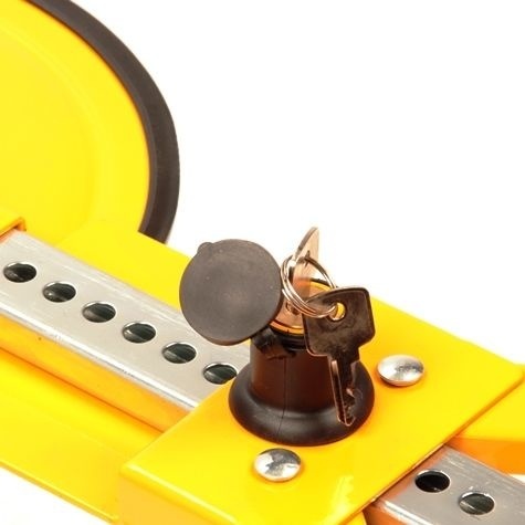 Wielklem met slot Universeel 13" t/m 15"