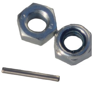 Double Lock beveiligingsmoer M14 met stift voor type WAK 35)