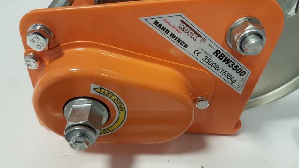 Handlier geremd 1588 kg overbrenging 18,4:1