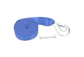 Lierband met lastklep (5 cm x 9 meter) inclusief bout