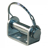 Opschroefbare scharnierhouder + Borgpen voor achterbord scharnier