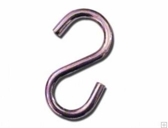 S-haak 40x4 mm