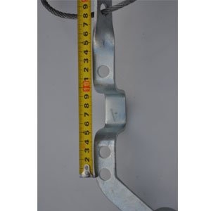 Hulpkoppeling compleet voor ongeremde aanhangwagen