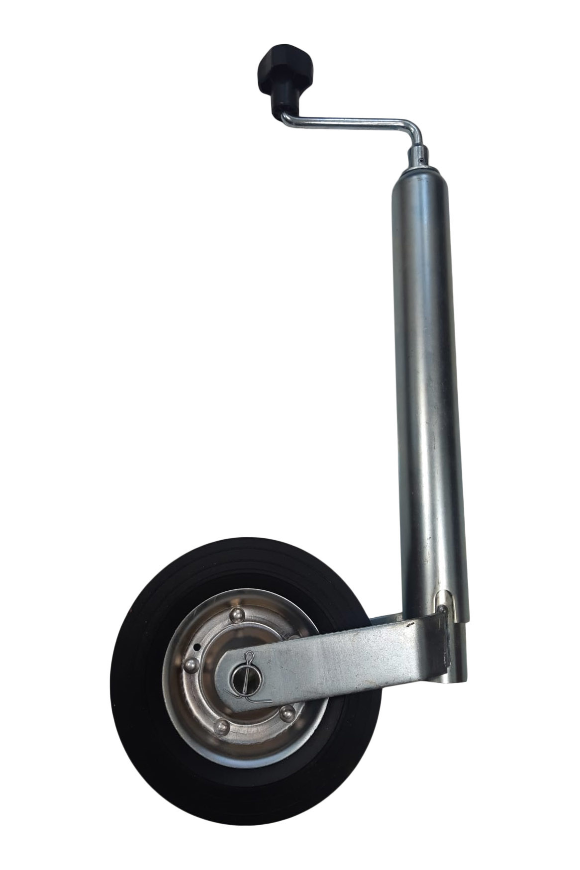 Neuswiel voor aanhangwagen/trailer - rond 48 mm - stalen velg