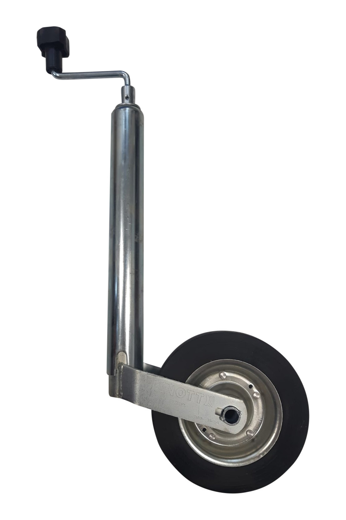 Winterhoff Neuswiel rond diameter 48 mm met rubberband en stalen velg