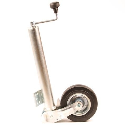 Neuswiel voor aanhanger 60 mm rond automatisch opklapbaar