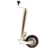 Neuswiel voor aanhanger 60 mm rond automatisch opklapbaar