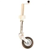 Neuswiel voor aanhanger 60 mm rond automatisch opklapbaar