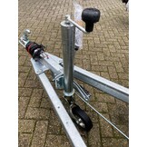 Neuswiel voor aanhanger 60 mm rond automatisch opklapbaar