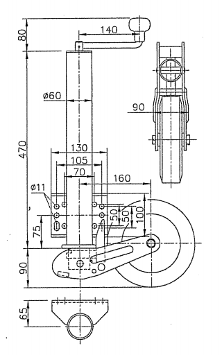 Bestseller! Winterhoff Neuswiel rond 60 mm automaat
