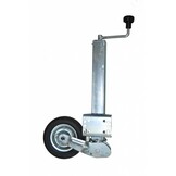 Opklapbaar Neuswiel VIERKANT 60mm (grote bevestigingsplaat)