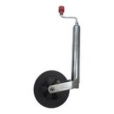 Neuswiel Compact Alko, rond diameter 48 mm, kunststof velg met massief rubber wiel