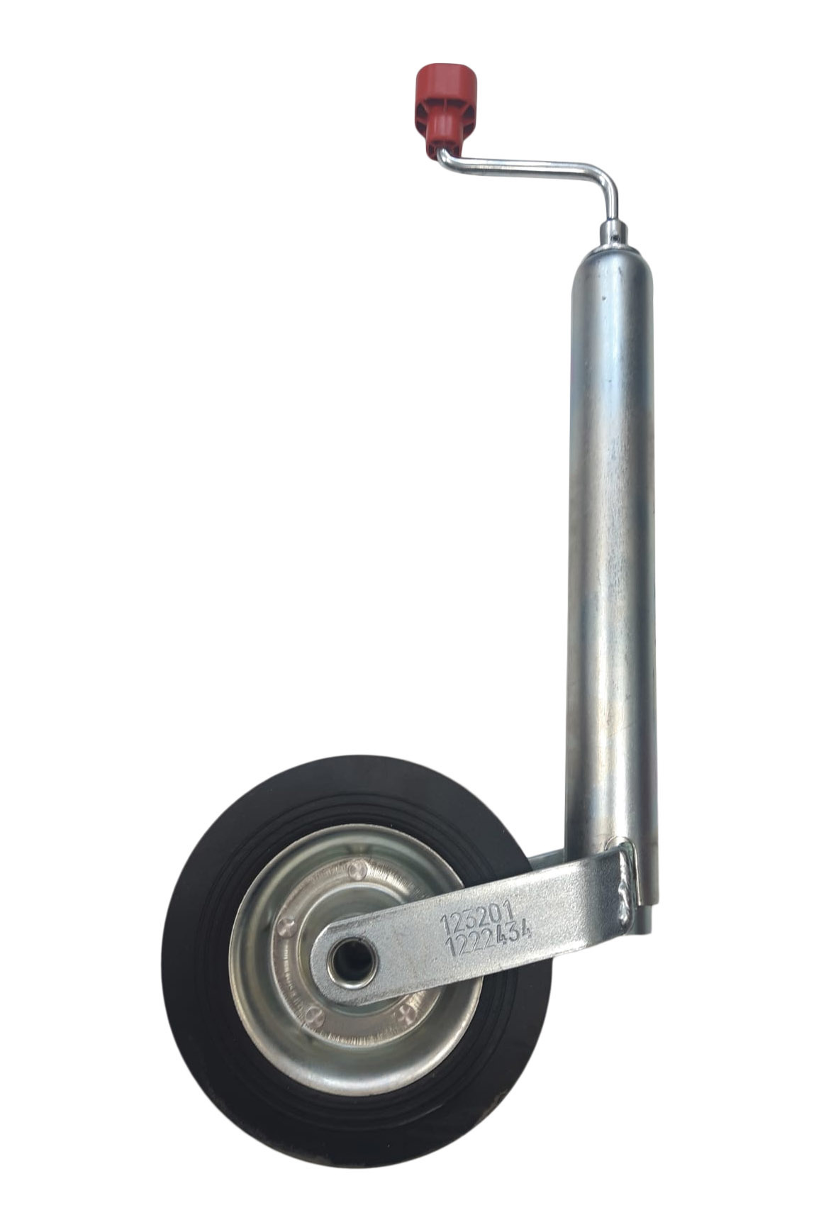 Neuswiel Compact Alko, rond diameter 48 mm, stalen velg met massief rubber wiel