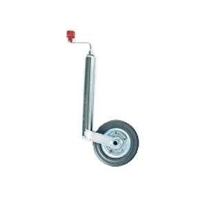 Neuswiel Compact Alko, rond diameter 48 mm, stalen velg met massief rubber wiel