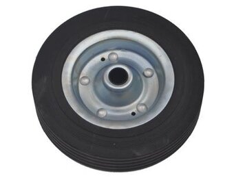 200x50 mm wieltje met stalen velg voor neuswiel