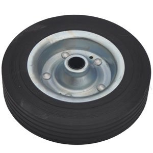 200x60 mm wiel met stalen velg voor neuswiel