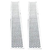 Set oprijplaten - aluminium - recht 400 kg (150x20 cm)