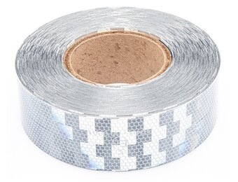 Tape - per meter - wit - harde ondergrond