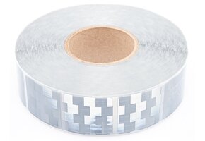 Tape - per meter - wit - zachte ondergrond