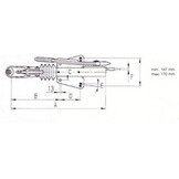 Oplooprem 60S/2 (750kg) V-dissel