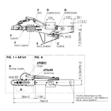 Oplooprem 90S/3-R4 (1000kg) Vierkant 60mm