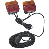 Verlichtingsset op magneten met 7,5 meter hoofdkabel - ideaal voor bootrailers