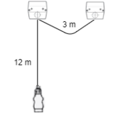 Verlichtingsset op magneten met 12 meter hoofdkabel - ideaal voor bootrailers