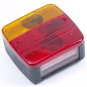 Achterlicht 100x95x45 mm - links en rechts toepasbaar