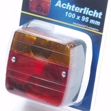 Achterlicht 100x95x45 mm - links en rechts toepasbaar