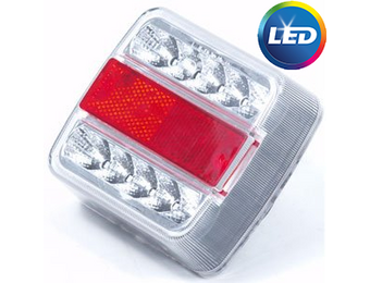 Achterlicht links 100x100x35 mm