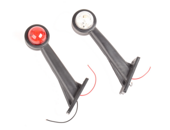 Breedtelichten links en rechts Rood/Wit - (2 stuks)