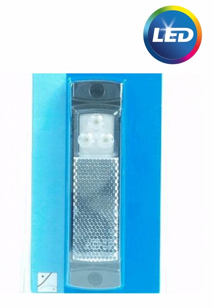 Vlakke zijmarkering LED 50 cm losse draad